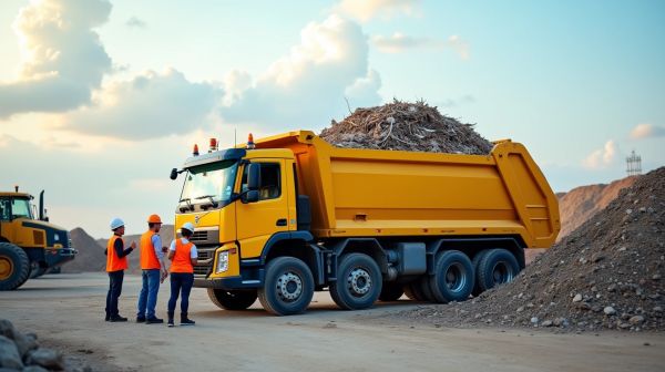 Louez une benne de chantier pour une évacuation rapide
